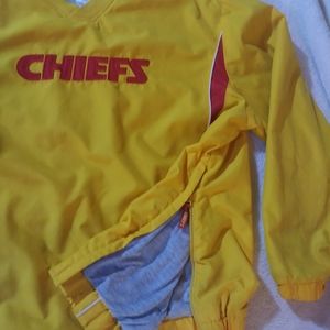 Vintage Kansas City Chiefs V-neck Pullover